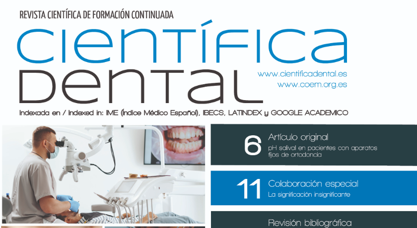 Ya está disponible el nuevo número de Científica Dental (enero-abril 2025)
